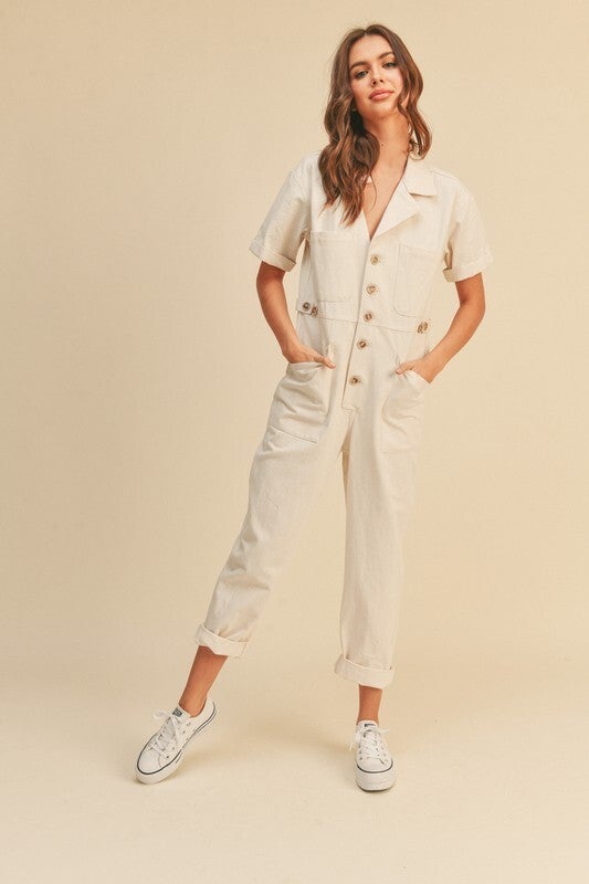 Utility Jumpsuit  Rare Bloom Boutique