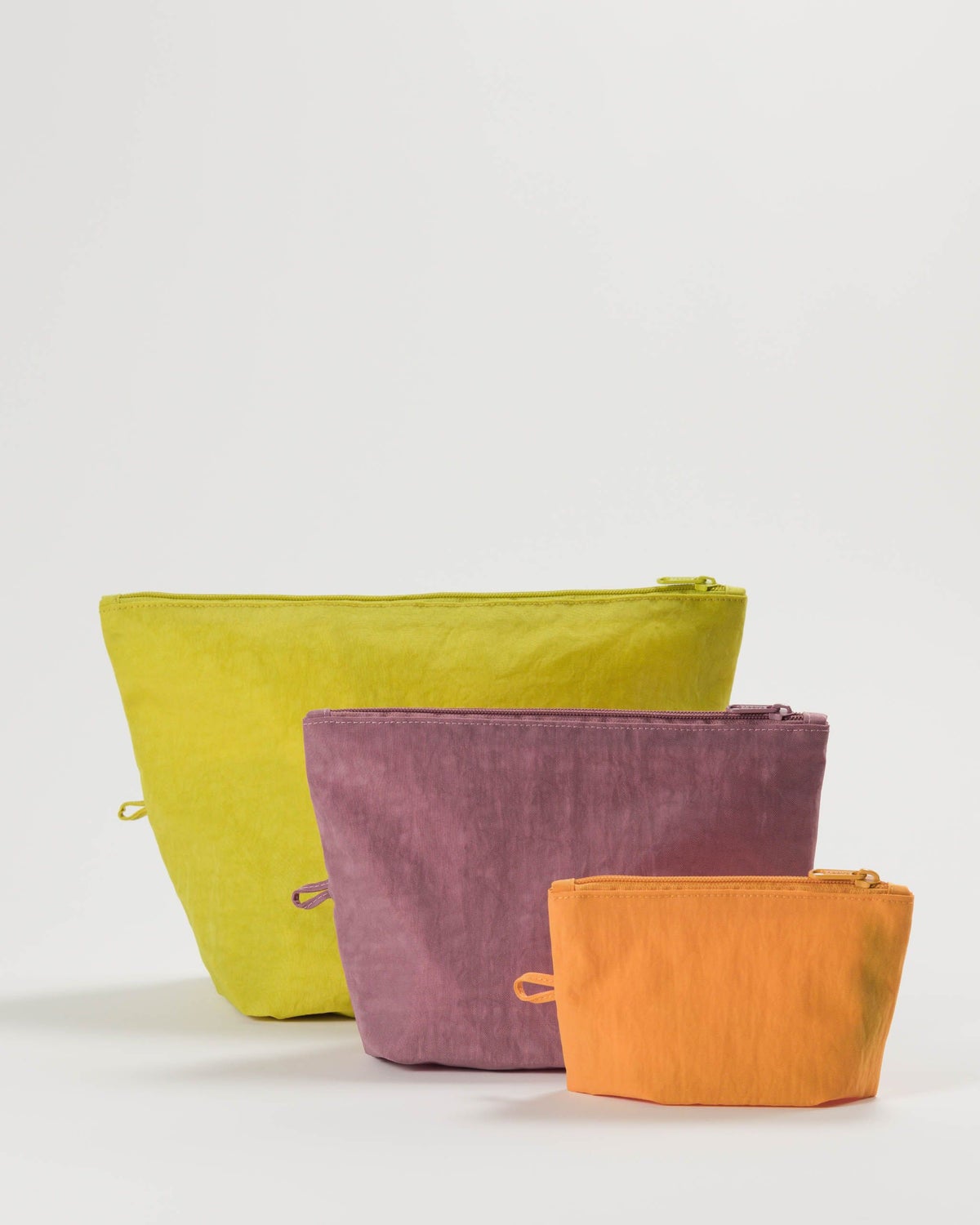 baggu go pouch set sunset